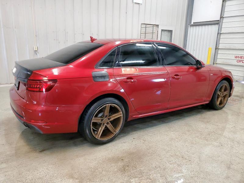  AUDI A4 2018 Czerwony