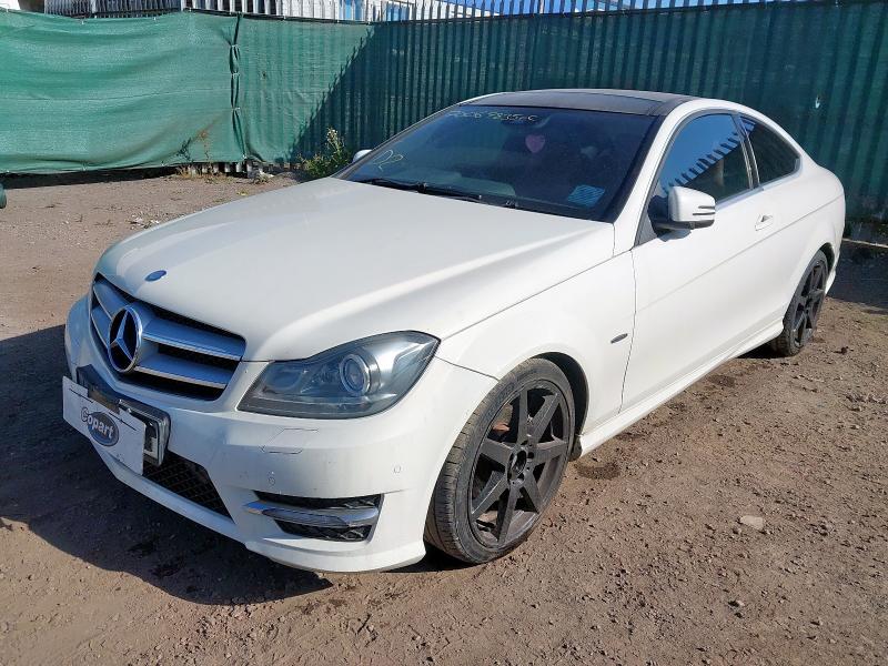 2012 MERCEDES-BENZ C CLASS AMG SPORT EDITION 125 for sale at Copart PETERLEE