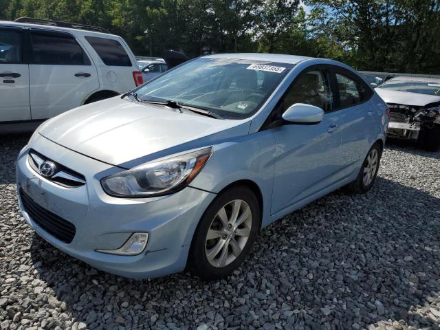  HYUNDAI ACCENT 2012 Blue