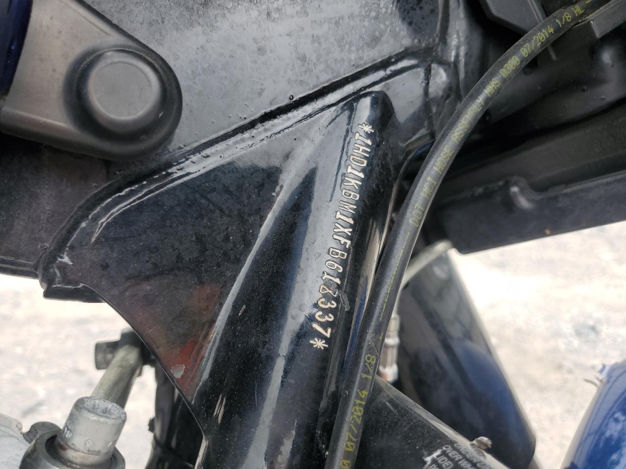 2015 Harley-Davidson Flhx Street Glide VIN: 1HD1KBM1XFB618337 Lot: 70015375