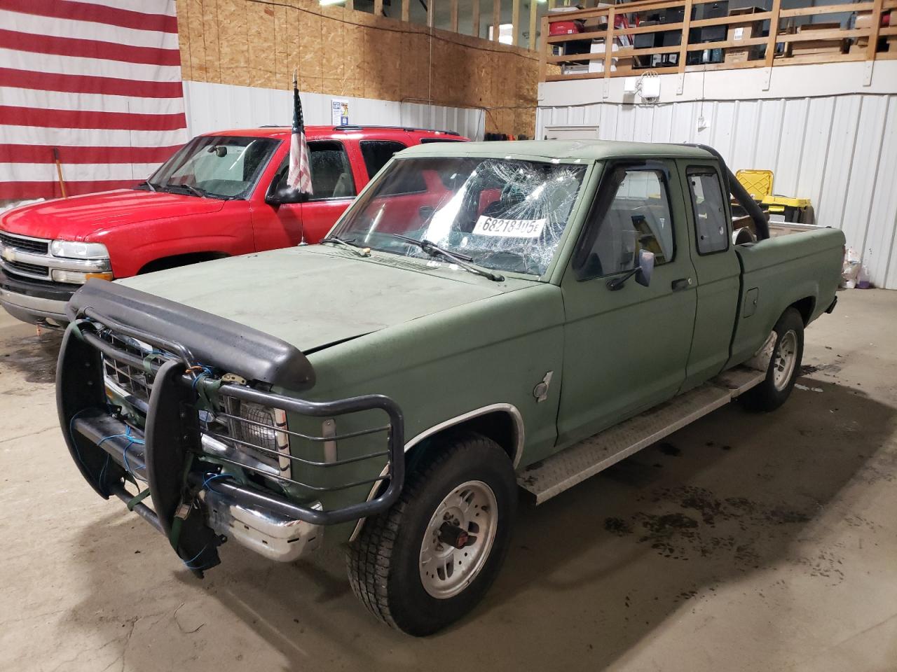 1988 Ford Ranger Super Cab green null gas 1FTCR15TXJPA45354 photo #1