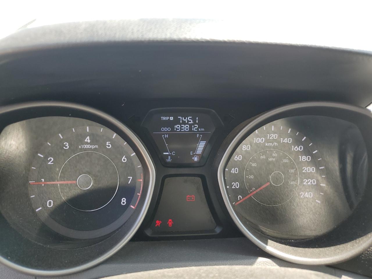 2013 Hyundai Elantra Gls VIN: 5NPDH4AE2DH364523 Lot: 66665225