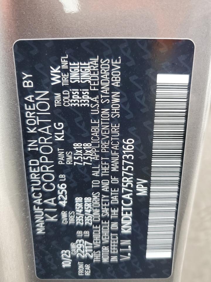 2024 Kia Seltos Sx VIN: KNDETCA75R7573166 Lot: 69739175