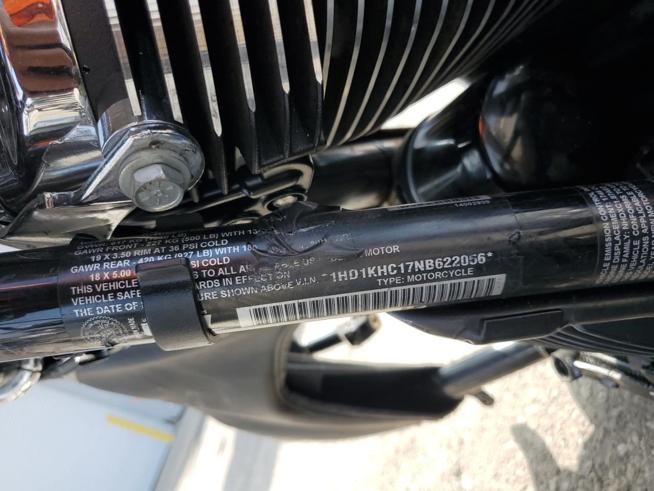 2022 Harley-Davidson Fltrx VIN: 1HD1KHC17NB622056 Lot: 68906475