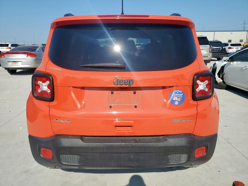  JEEP RENEGADE 2018 Оранжевый