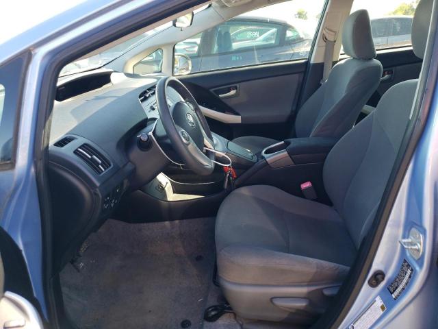  TOYOTA PRIUS 2012 Blue