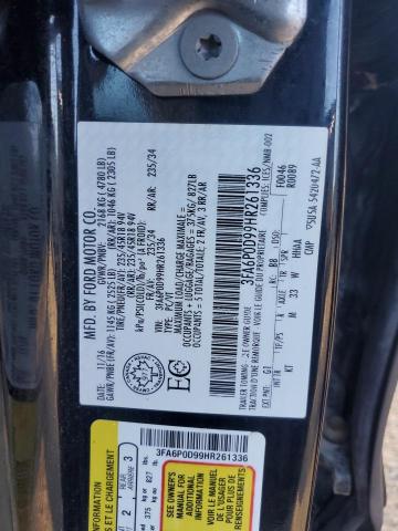 2017 FORD FUSION TITANIUM  