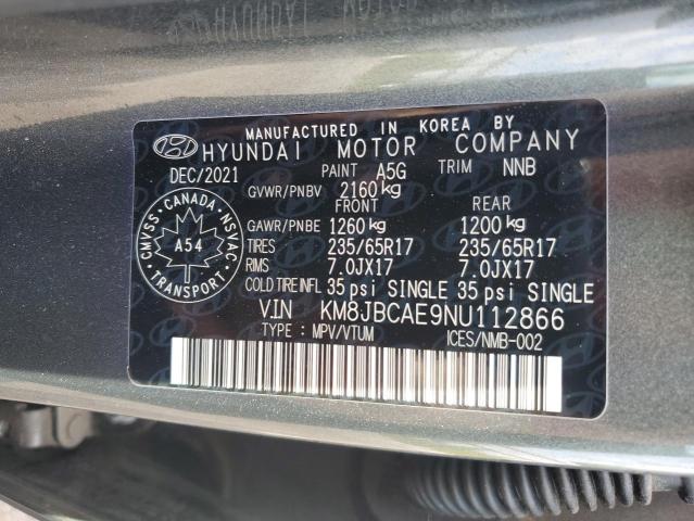 2022 HYUNDAI TUCSON SEL  