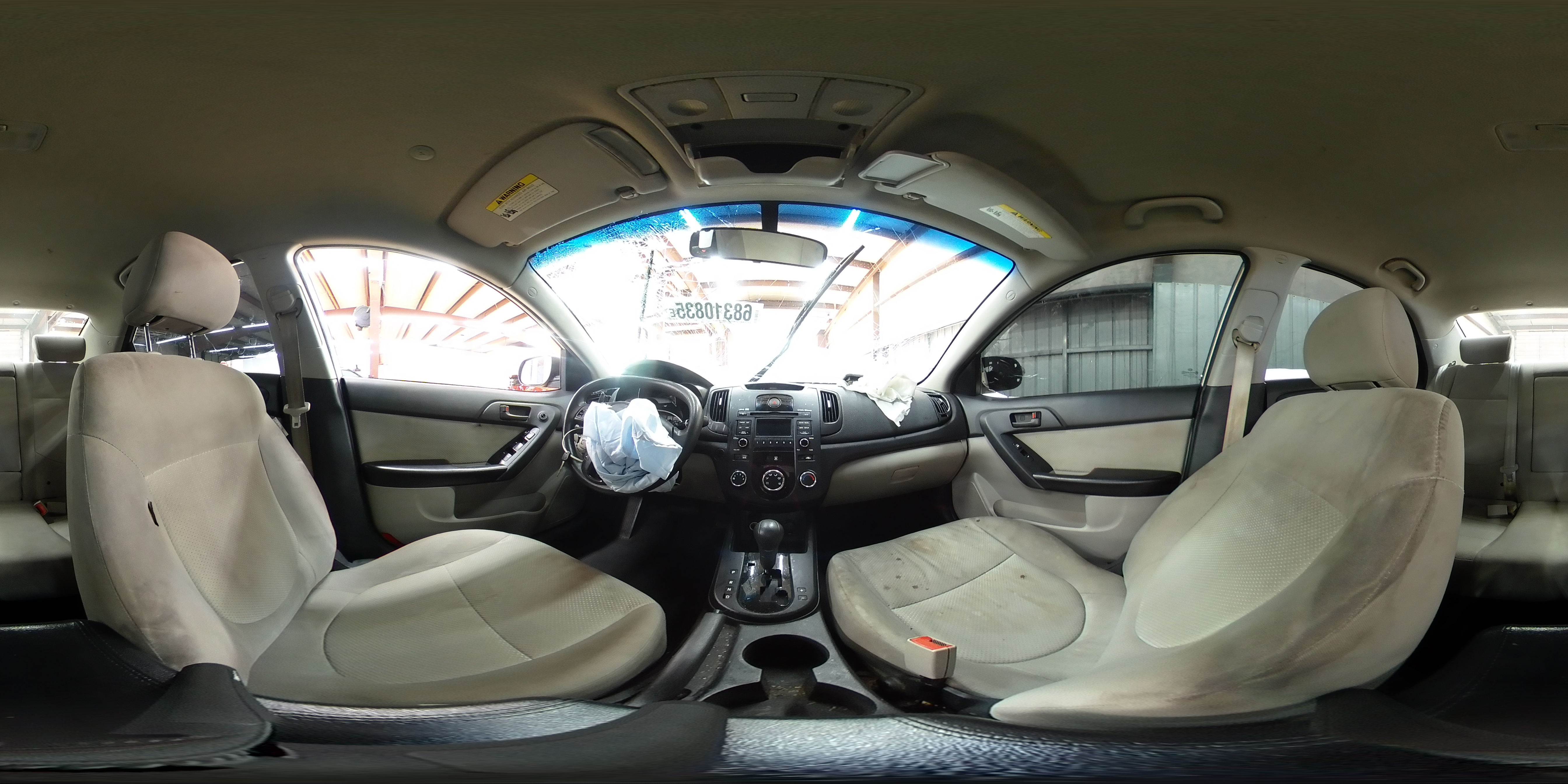 2010 Kia Forte Ex VIN: KNAFU4A23A5253434 Lot: 81128005