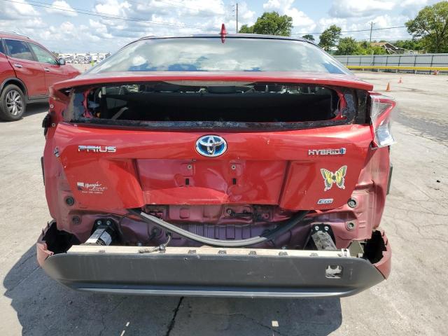  TOYOTA PRIUS 2016 Красный
