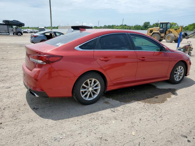  HYUNDAI SONATA 2018 Red