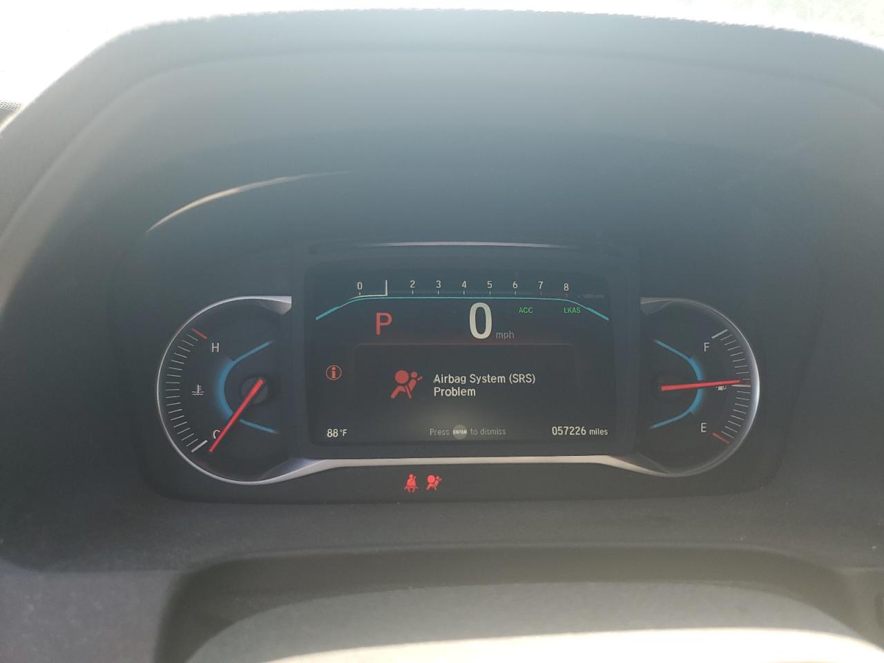 2021 Honda Passport Touring VIN: 5FNYF7H92MB004586 Lot: 70409535