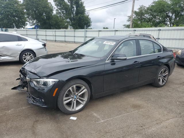  BMW 3 SERIES 2018 Черный