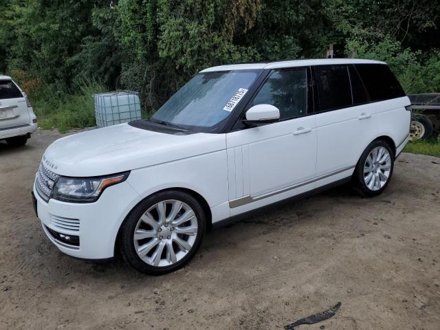 2016 LAND ROVER RANGE ROVER SUPERCHARGED   for sale at Copart MA - NORTH BOSTON