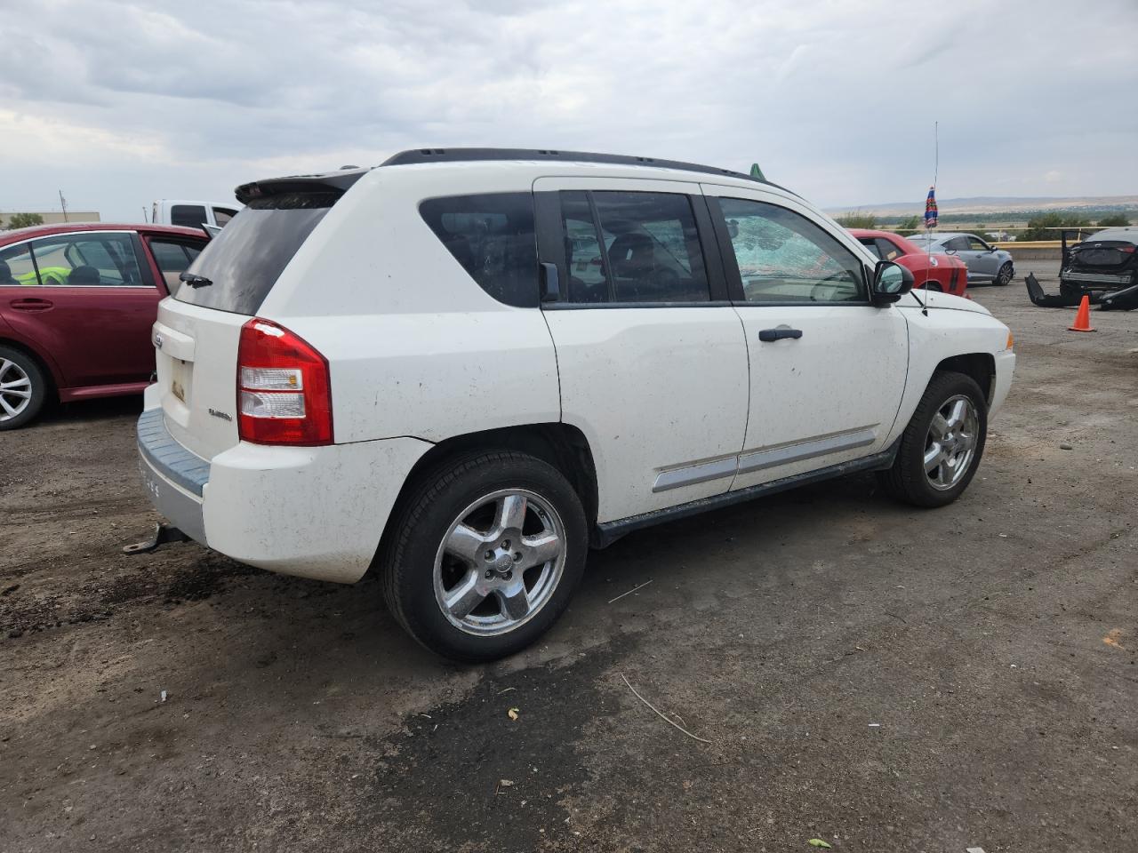2008 Jeep Compass Limited white null gas 1J8FT57W88D758416 photo #4