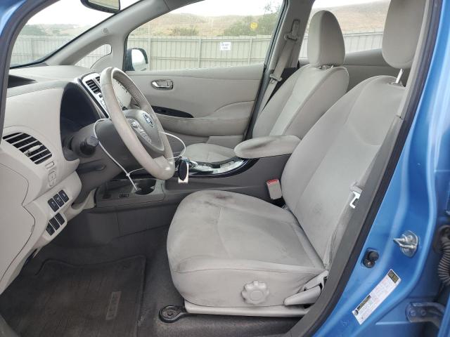 Hatchbacks NISSAN LEAF 2012 Granatowy