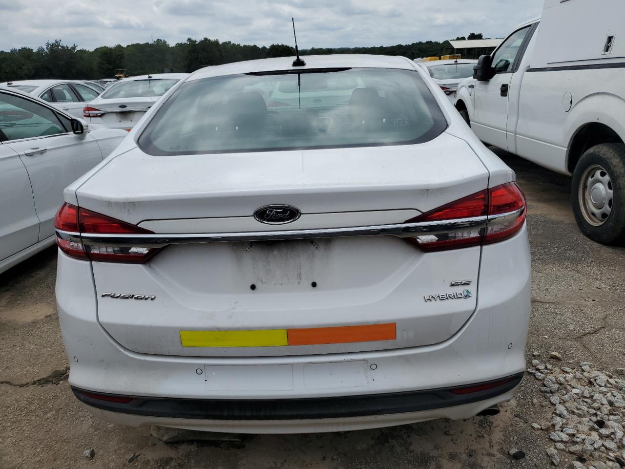 2018 Ford Fusion Se Hybrid VIN: 3FA6P0LU1JR171996 Lot: 54033485