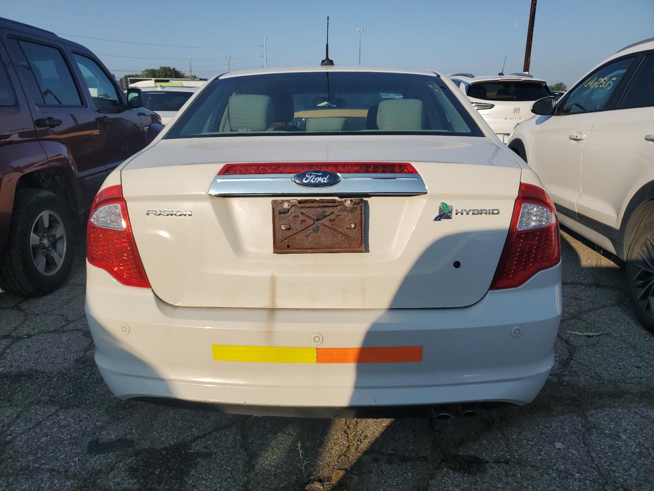 2011 Ford Fusion Hybrid VIN: 3FADP0L33BR270383 Lot: 61725545