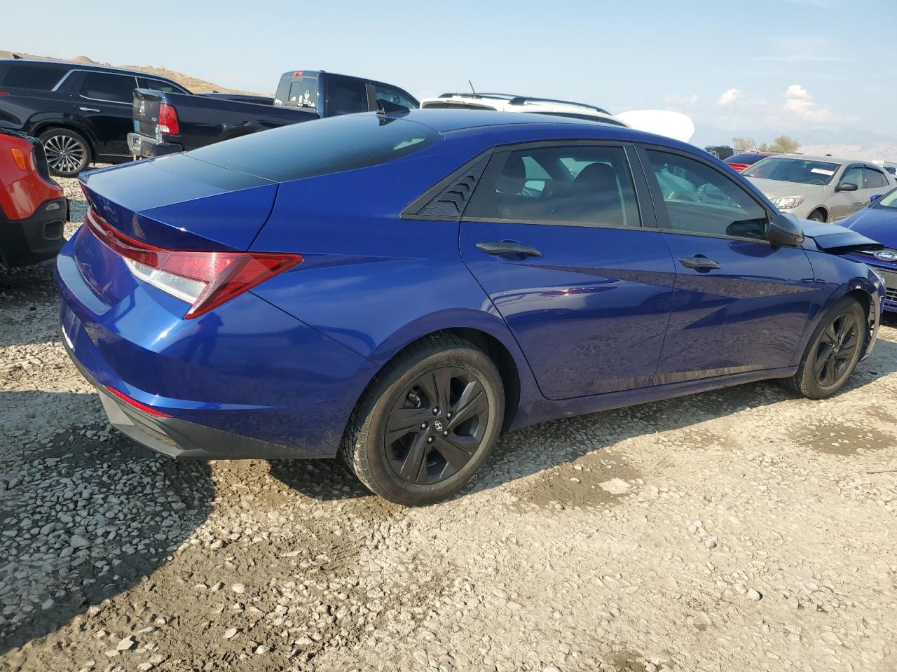2021 Hyundai Elantra Sel blue null gas 5NPLM4AG9MH046049 photo #4