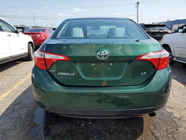  TOYOTA COROLLA 2015 Green
