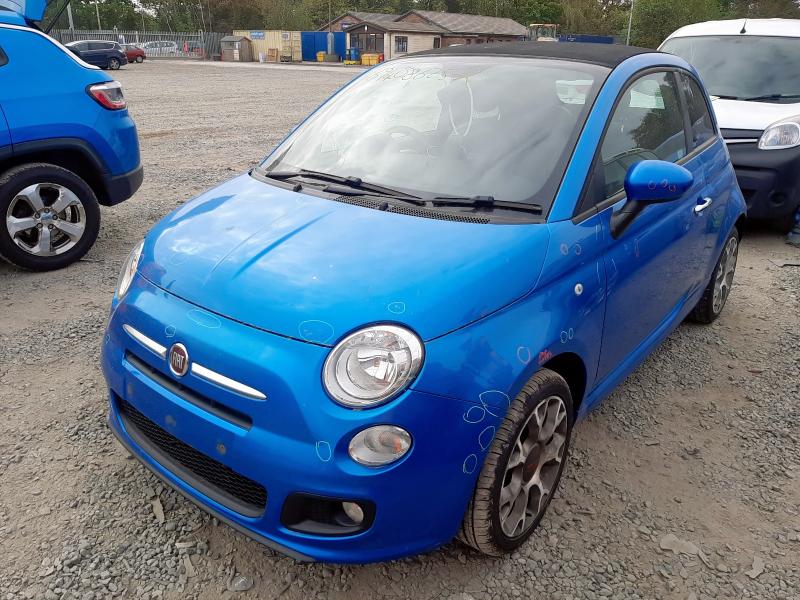 2014 FIAT 500 S for sale at Copart WOLVERHAMPTON