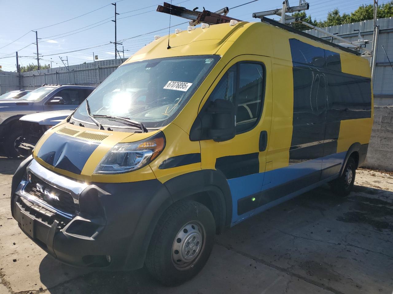 2021 Ram Promaster 2500 2500 High yellow null flexible 3C6LRVDG0ME555493 photo #1