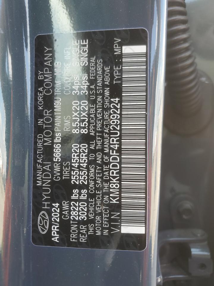 2024 Hyundai Ioniq 5 Limited VIN: KM8KRDDF4RU299224 Lot: 69184395