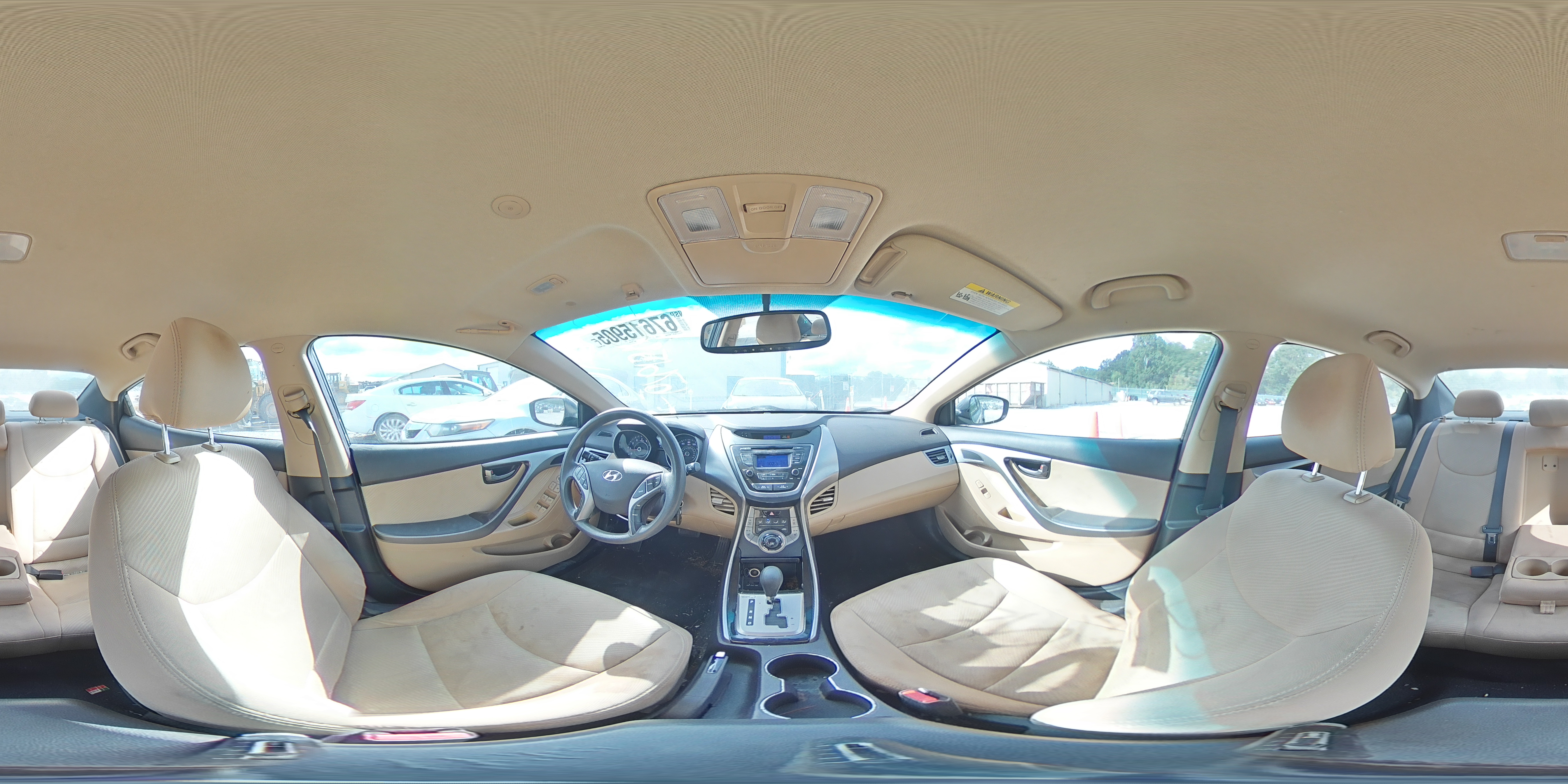 2013 Hyundai Elantra Gls VIN: 5NPDH4AE5DH343598 Lot: 67615905