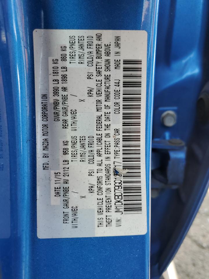 2016 Mazda Cx-3 Grand Touring VIN: JM1DKBD79G0125717 Lot: 68928755