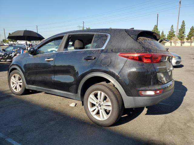  KIA SPORTAGE 2017 Черный
