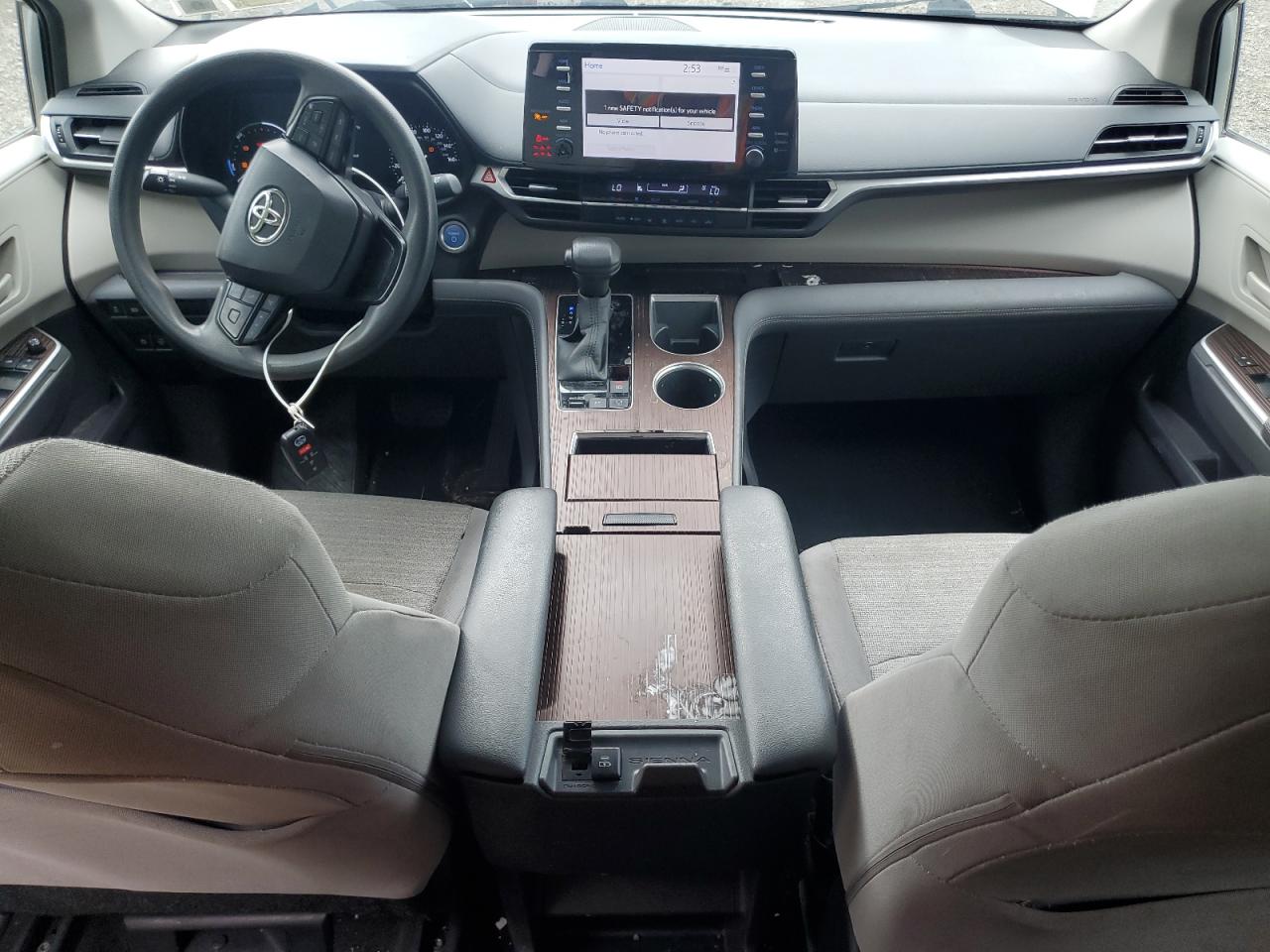 2022 Toyota Sienna Le VIN: 5TDBRKEC1NS096061 Lot: 67847375