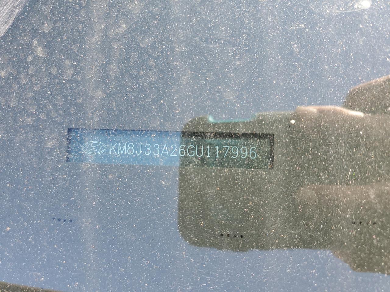 2016 Hyundai Tucson Limited VIN: KM8J33A26GU117996 Lot: 70282015