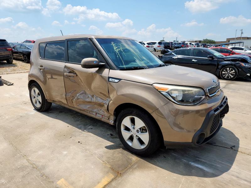  KIA SOUL 2015 tan