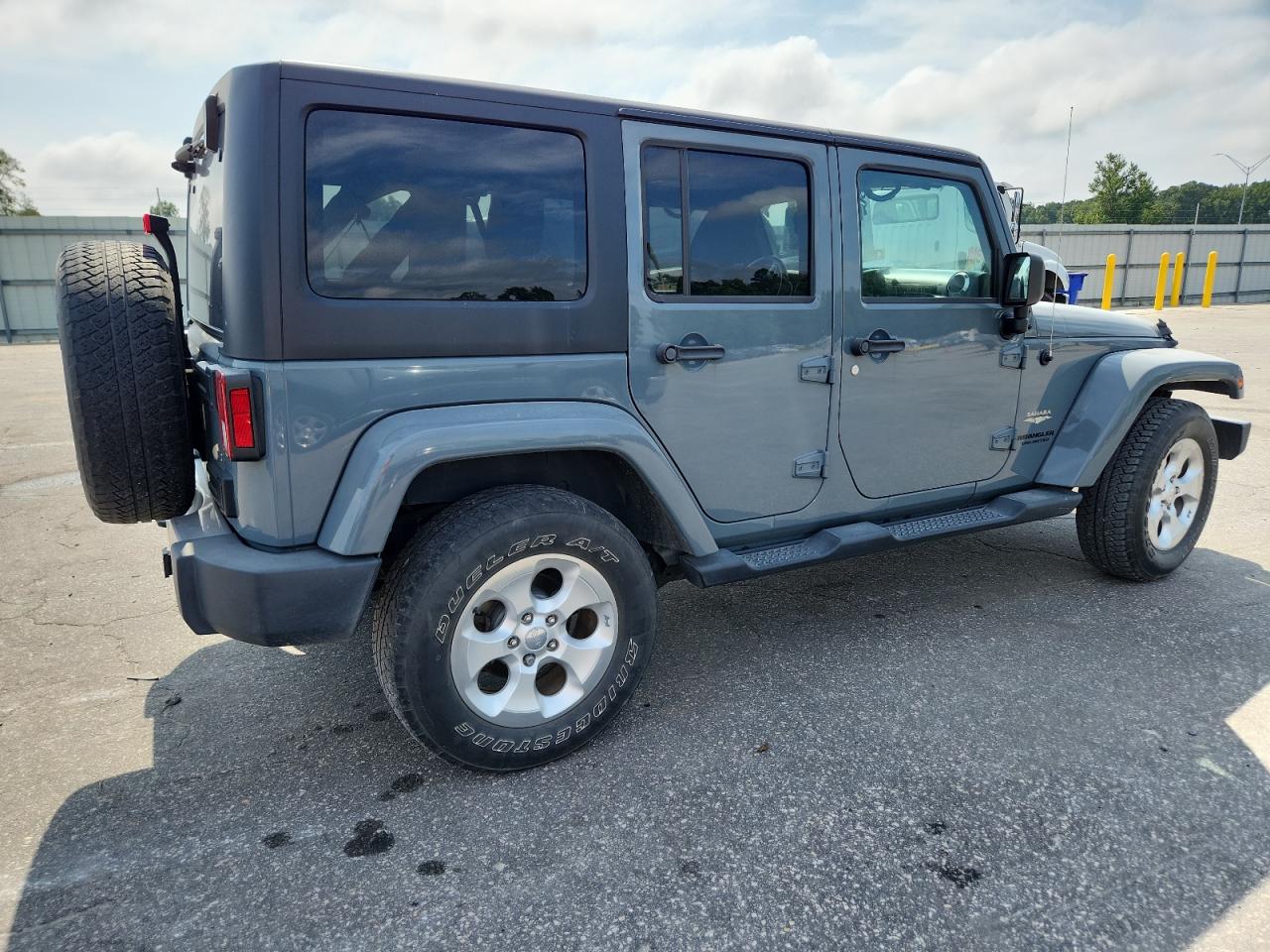 2014 Jeep Wrangler Unlimited Sahara grey null flexible 1C4BJWEG2EL292951 photo #4