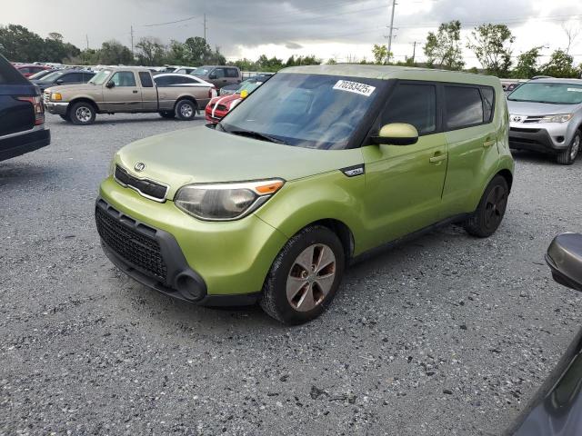  KIA SOUL 2016 Зеленый