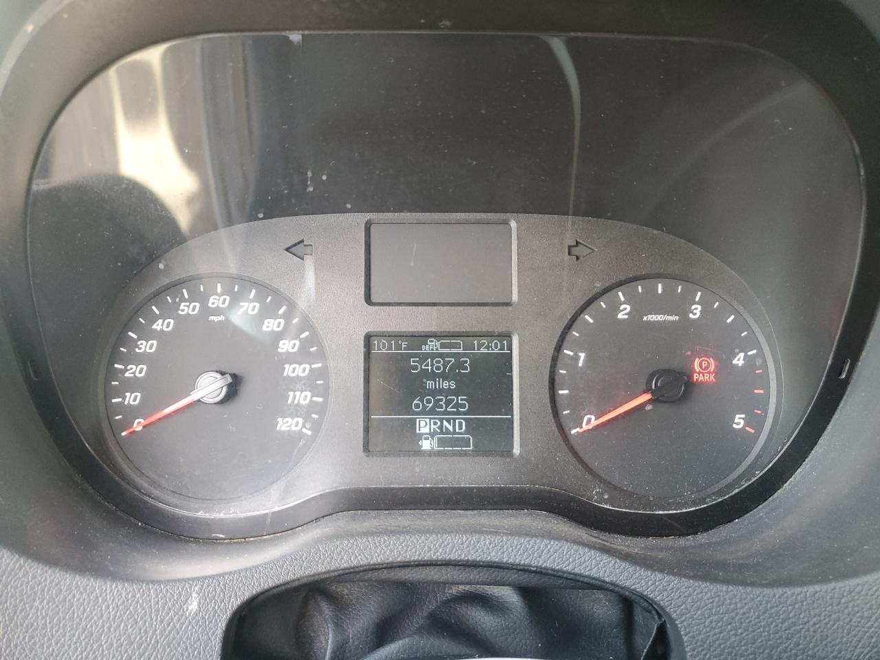 2019 Mercedes-Benz Sprinter 2500/3500 VIN: WD4PF1CD7KT012395 Lot: 64953135