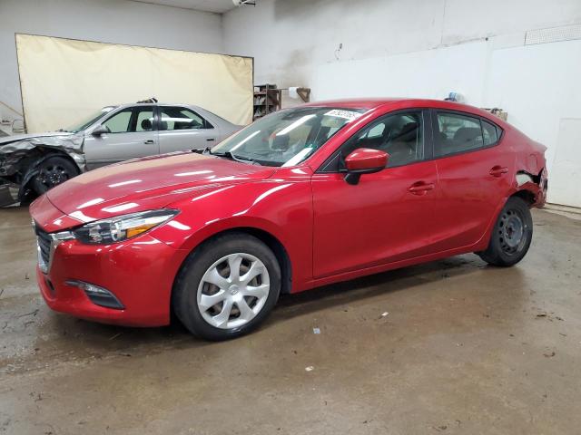  MAZDA 3 2018 Czerwony