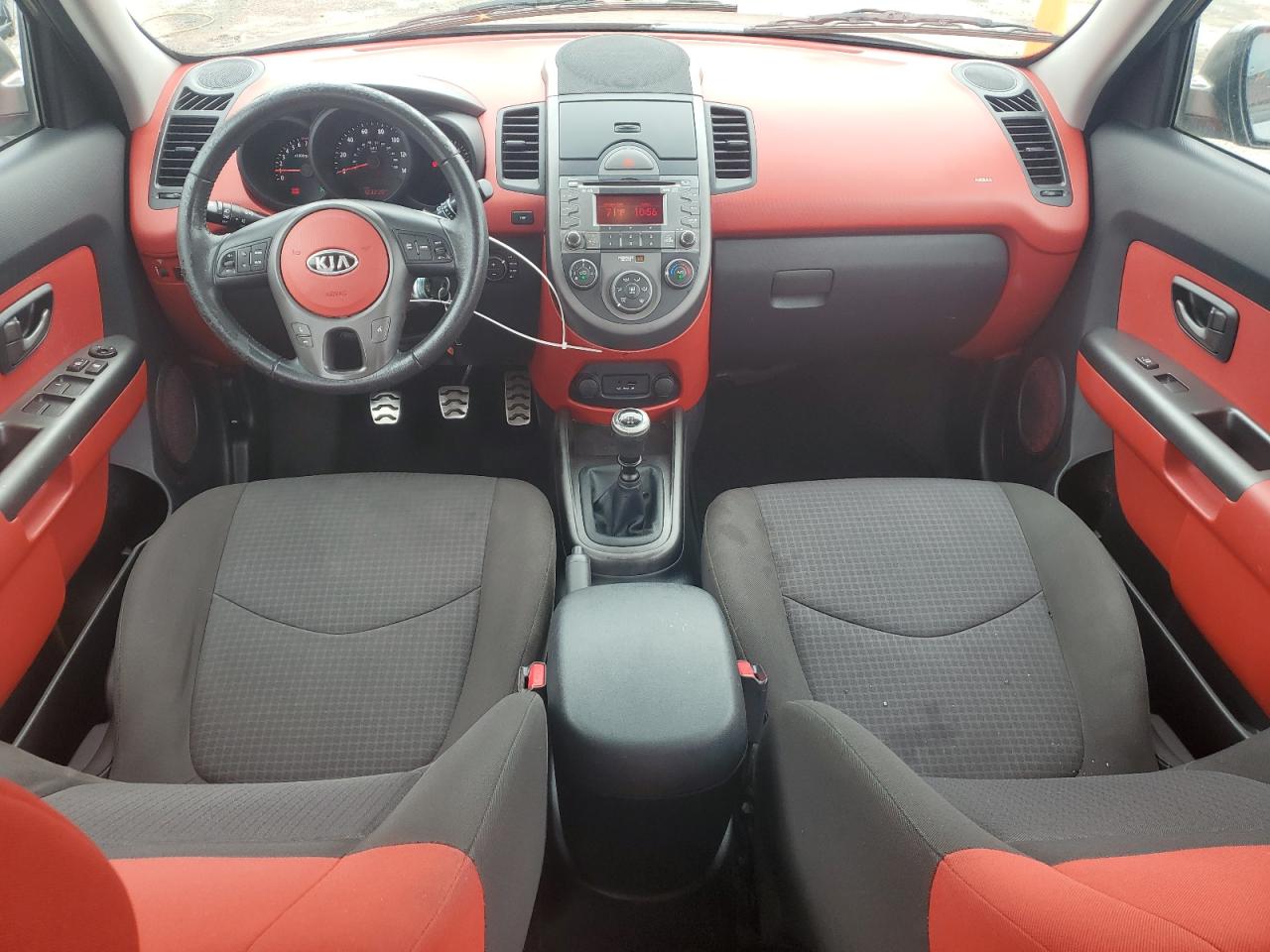 2010 Kia Soul + VIN: KNDJT2A21A7040264 Lot: 68423265