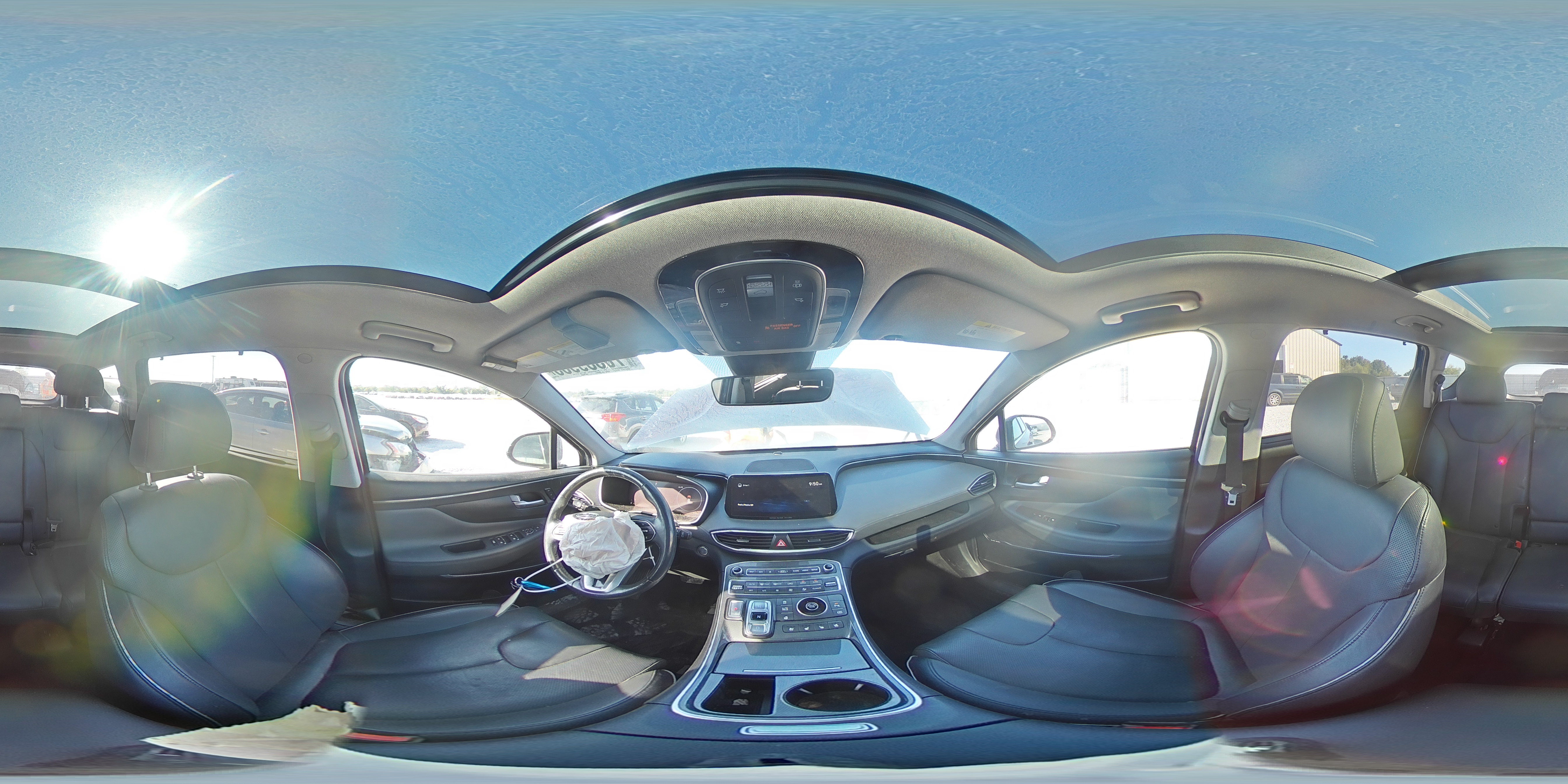 2021 Hyundai Santa Fe Limited VIN: 5NMS44AL8MH323554 Lot: 70339955