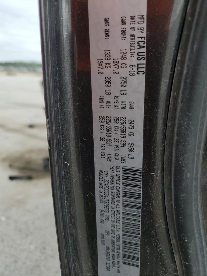 2018 Dodge Journey Crossroad VIN: 3C4PDCGG4JT379273 Lot: 70452495