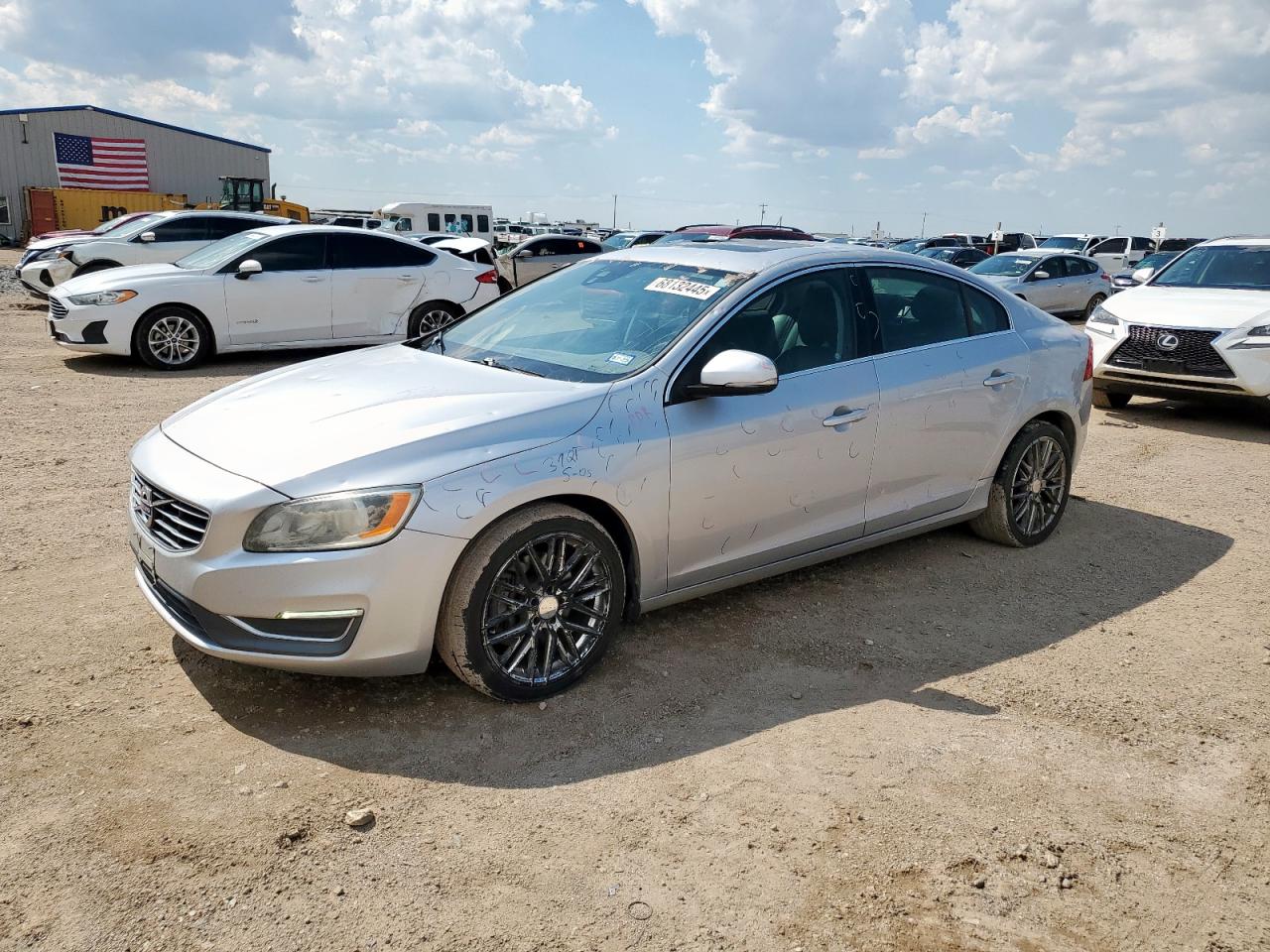 LYV402TK6HB139834 VOLVO S60 2017 SILVER Photo 1