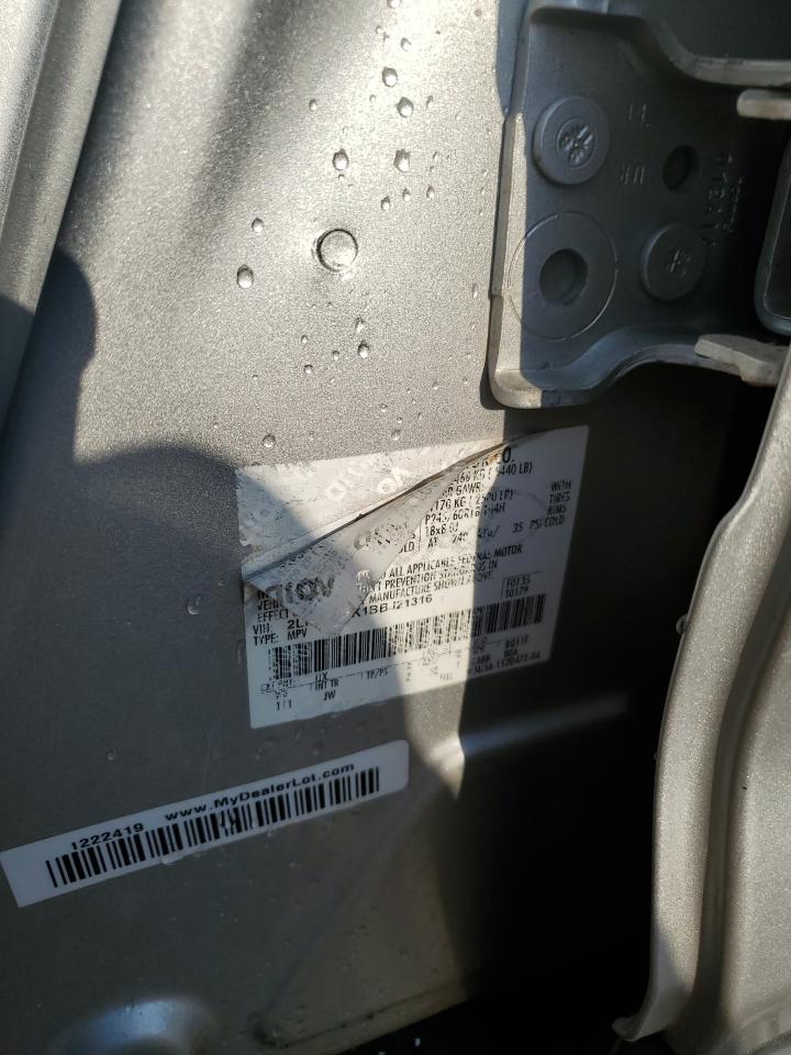 2011 Lincoln Mkx VIN: 2LMDJ6JK1BBJ21316 Lot: 70134445