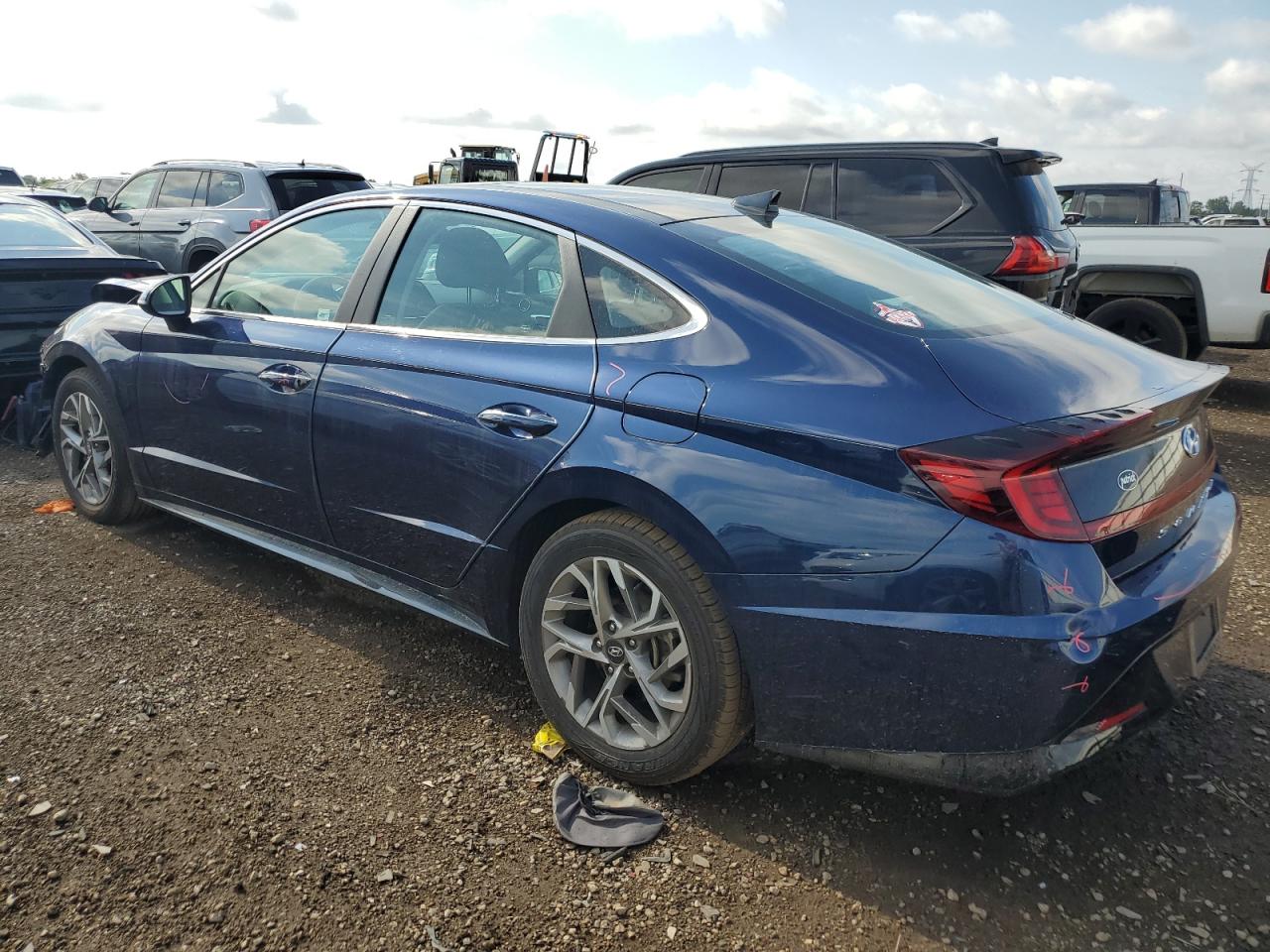 2020 Hyundai Sonata Sel blue null gas 5NPEF4JA5LH055361 photo #3
