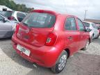 2015 NISSAN MICRA VISIA for sale at Copart WOLVERHAMPTON