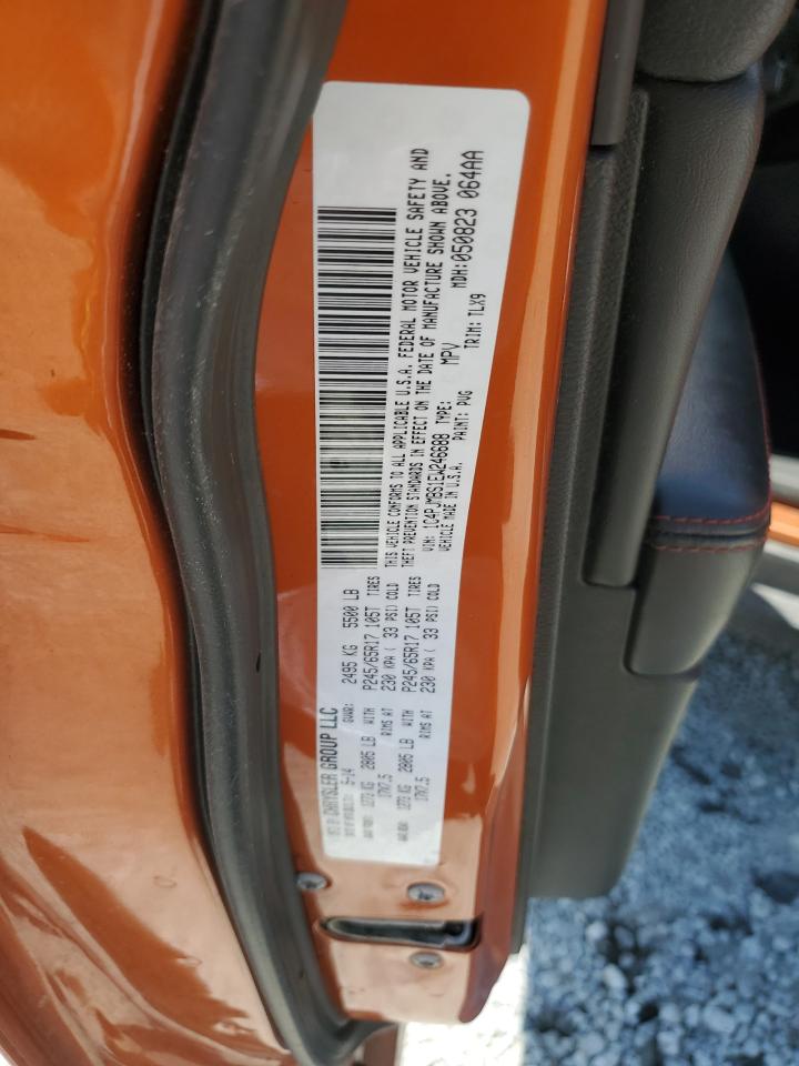 2014 Jeep Cherokee Trailhawk VIN: 1C4PJMBS1EW246688 Lot: 68546685