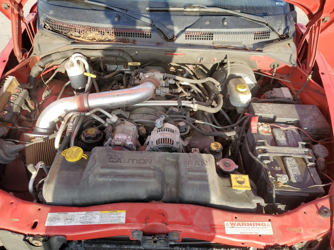 2003 Dodge Dakota Quad Slt VIN: 1D7HG48NX3S345590 Lot: 70002875