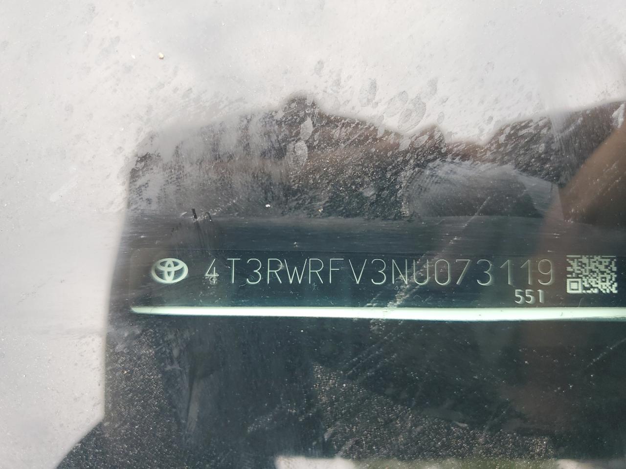 2022 Toyota Rav4 Xle VIN: 4T3RWRFV3NU073119 Lot: 67702175