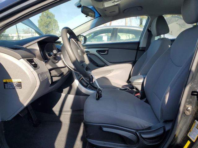 Sedans HYUNDAI ELANTRA 2015 Czarny