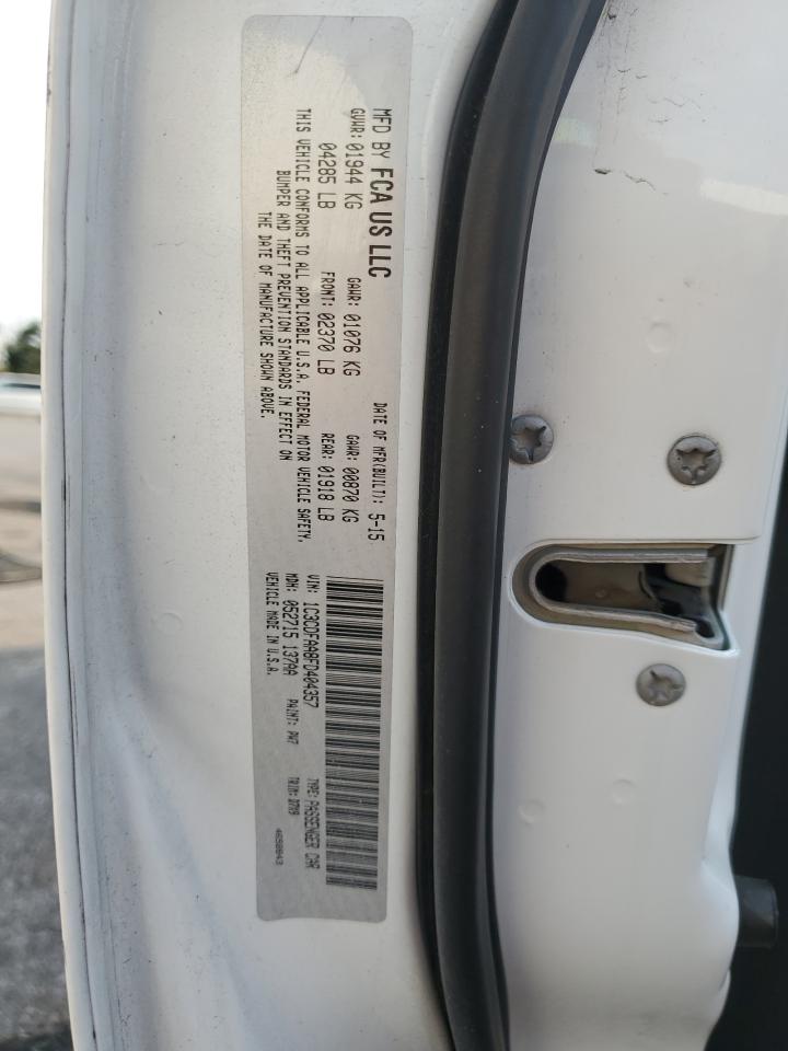 2015 Dodge Dart Se VIN: 1C3CDFAA8FD404357 Lot: 68218555