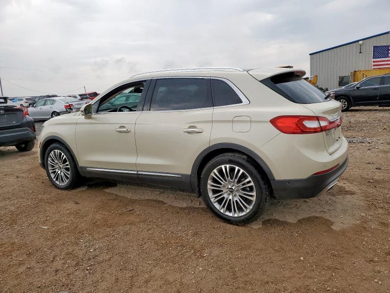  LINCOLN MKX 2016 Бежевый
